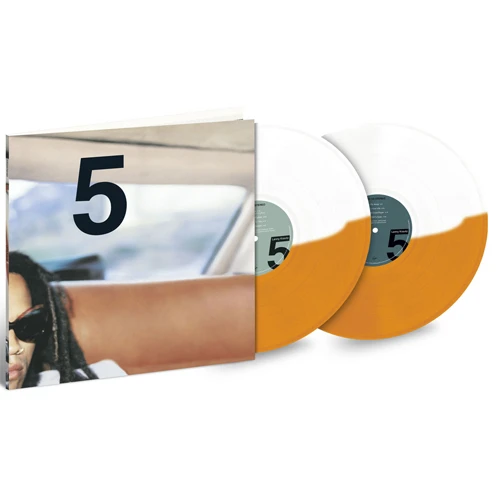 Lenny Kravitz 5 180g 2LP (Orange & White Vinyl) 2