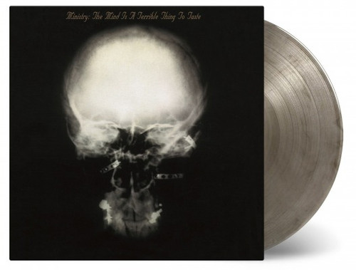 Ministry The Mind Is A Terrible Thing To Taste Numbered Limited Edition 180g Import LP (Clear & Black Mixed Vinyl)