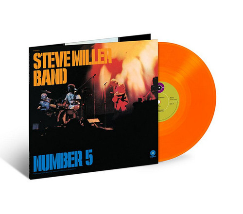 The Steve Miller Band Number 5 180g LP (Orange Vinyl) 2
