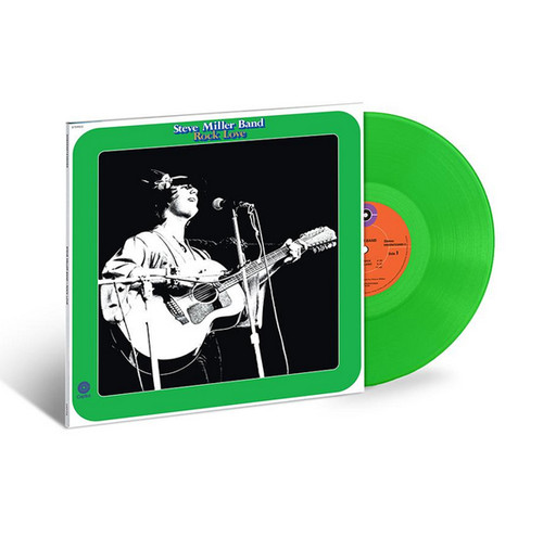 The Steve Miller Band Rock Love 180g LP (Transparent Green Vinyl)