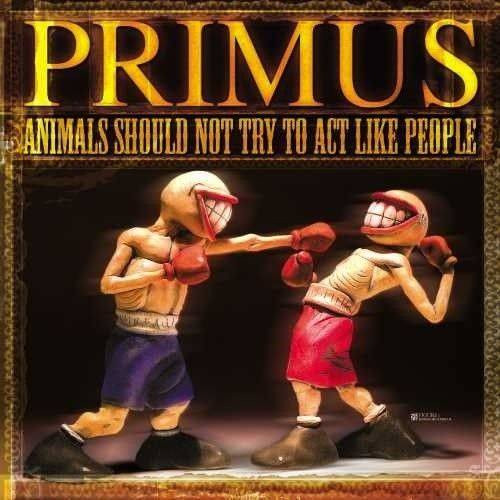 Primus Animals Should Not Try To Act Like People 180g 12" Vinyl EP (Opaque Yellow Vinyl) 1