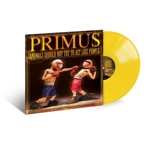 Primus Animals Should Not Try To Act Like People 180g 12" Vinyl EP (Opaque Yellow Vinyl) 2