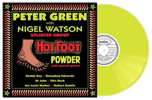 Peter Green Splinter Group & Nigel Watson Hot Foot Powder 180g LP (Neon Yellow Vinyl) 2