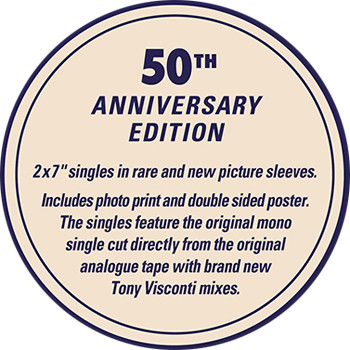 David Bowie Space Oddity (50th Anniversary) 45rpm 7" Vinyl Box Set (2Disc)(Mono/Stereo) 2