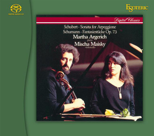 Martha Argerich & Mischa Maisky Schubert & Schumann Arpeggione Sonata & Fantasiestuck Hybrid Stereo Japanese Import SACD 1
