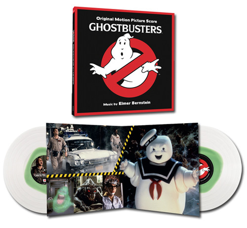 Elmer Bernstein Ghostbusters Original Motion Picture Score 2LP (Clear with Green Slime Vinyl) 1