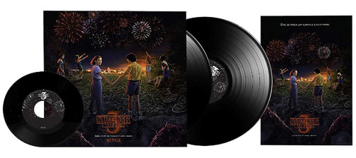 ボーナス7inch付 Stranger Things 3 サントラ2LPレコード Stranger Things 3: Music From The Netflix Original Series 2LP & 7