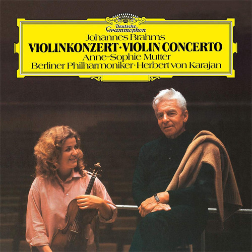 Anne-Sophie Mutter Brahms Violin Concerto in D 180g LP 1