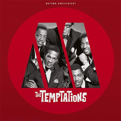 The Temptations Motown Anniversary: The Temptations LP (Red Vinyl)