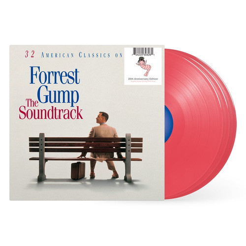 Forrest Gump Soundtrack - 25th Anniversary 3LP (Bubba Gump Shrimp Pink Vinyl) 2