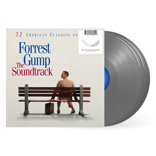 Forrest Gump Soundtrack - 25th Anniversary 3LP (Metallic Silver Vinyl)
