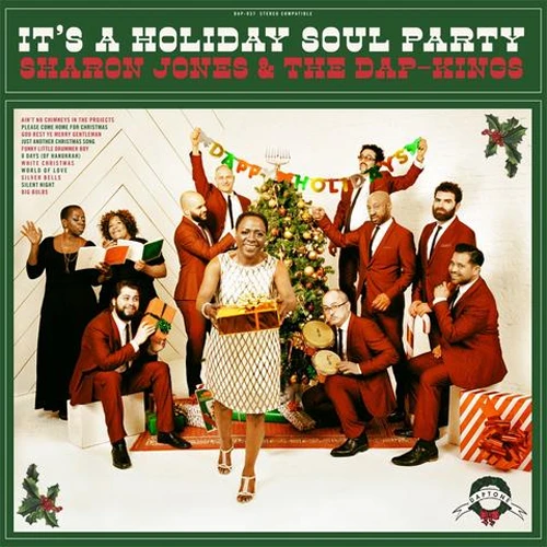 Sharon Jones & The Dap-Kings It's A Holiday Soul Party LP (Green Vinyl) 1