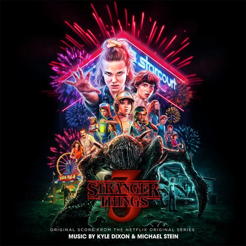 Kyle Dixon & Michael Stein Stranger Things 3 Score 2LP (Fireworks Splatter Vinyl) 2
