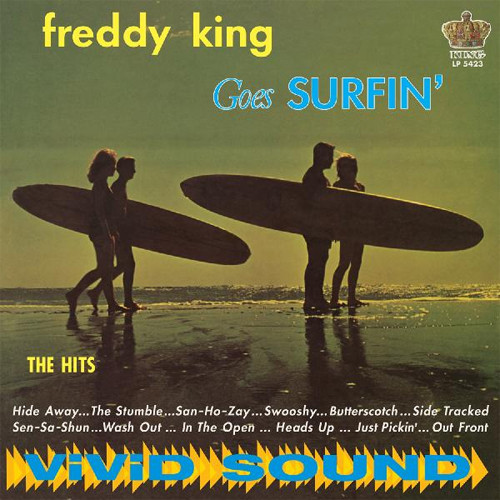 Freddy King Freddy King Goes Surfin' LP (Mono) (Blue Vinyl) 1