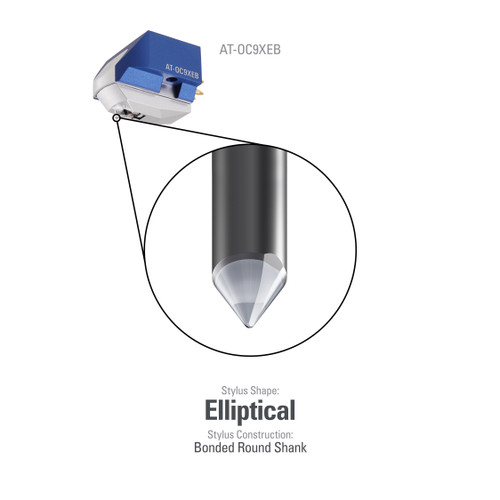 Audio Technica AT-OC9XEB Dual Moving Coil Cartridge (Elliptical Bonded) 3