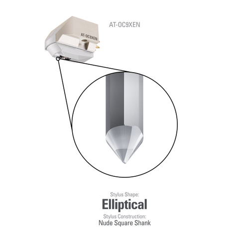 Audio-Technica AT-OC9XEN Dual Moving Coil Cartridge (Elliptical Nude) 3