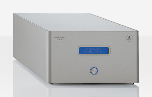 Clearaudio Smart Power 24V DC Power Supply for Innovation and Ovation Turntables (Silver) 1