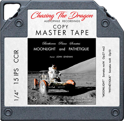Beethoven Piano Sonatas: Moonlight and Pathetique Master Quality Reel To Reel Tape 1