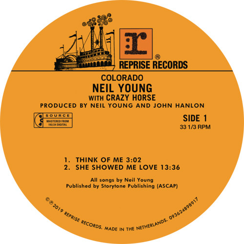 Neil Young & Crazy Horse Colorado 2LP & 7" Vinyl 2