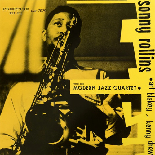 Sonny Rollins Sonny Rollins With The Modern Jazz Quartet LP (Translucent Blue Vinyl)
