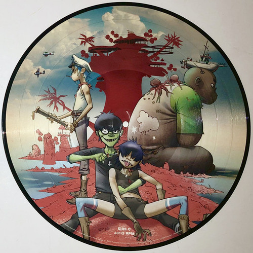 Gorillaz Plastic Beach 2LP (Picture Disc)