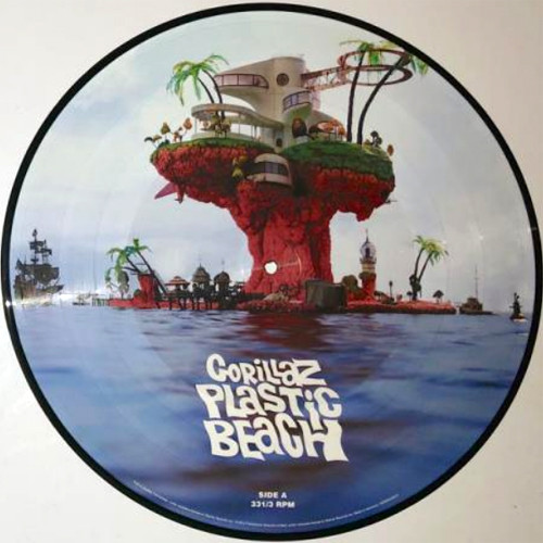 Gorillaz Plastic Beach 2LP (Picture Disc) 1