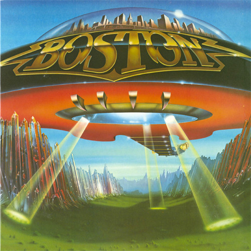Boston Don't Look Back 180g LP (Translucent Blue & Black Swirl Vinyl) 1
