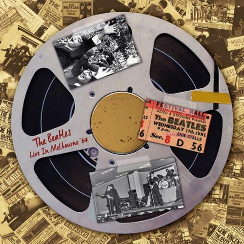 The Beatles Live In Melbourne '64 Numbered Limited Edition 10" Vinyl (Clear Vinyl) 1