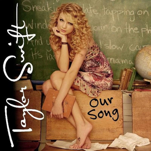 Taylor Swift Our Song Hand-Numbered Limited Edition 45rpm 7" Vinyl (Lavender Vinyl) 1