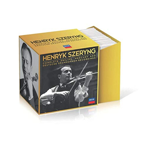 Henryk Szeryng Complete Philips, Mercury & Deutsche Grammophon Recordings 44CD Box Set