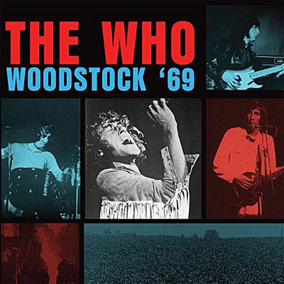 The Who Woodstock '69 Hand-Numbered Limited Edition 180g Import 2LP (Red & Blue Vinyl) 1