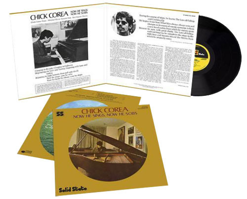 Chick Corea Now He Sings, Now He Sobs 180g LP 2