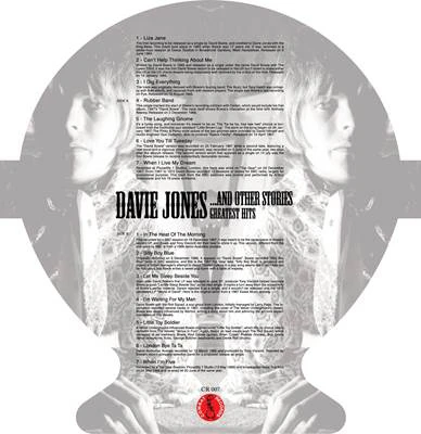 Davie Jones/David Bowie Davie Jones...And Other Stories Greatest Hits Import LP (Color Vinyl) 2