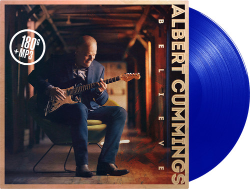 Albert Cummings Believe 180g LP (Blue Vinyl) 1