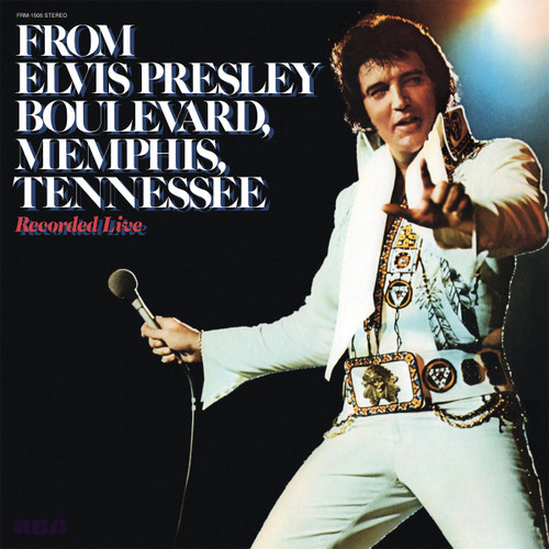 Elvis Presley From Elvis Presley Boulevard Memphis Tennessee: Recorded Live 180g LP (Burgundy Red Vinyl) 1