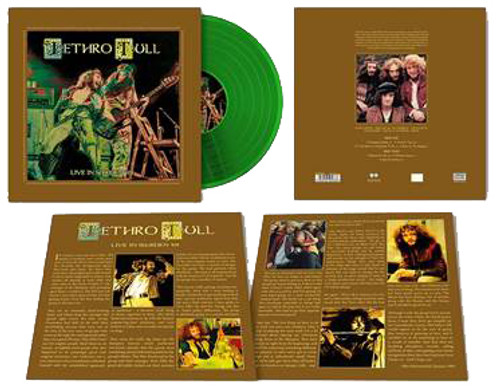 Jethro Tull Live in Sweden '69 Hand-Numbered 180g Import LP (Green Vinyl)