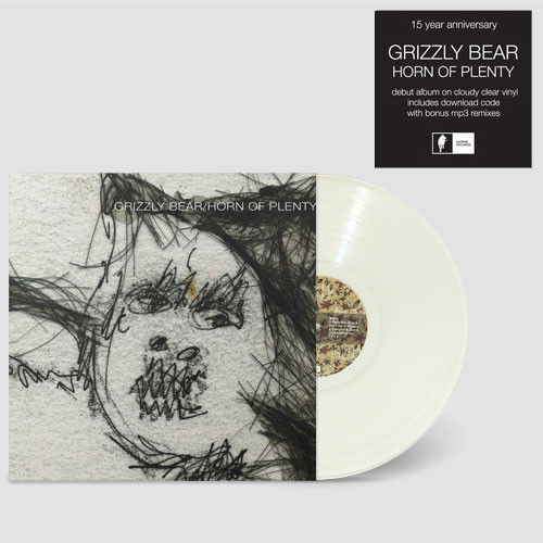 Grizzly Bear Horn Of Plenty LP (Cloudy Clear Vinyl) 2