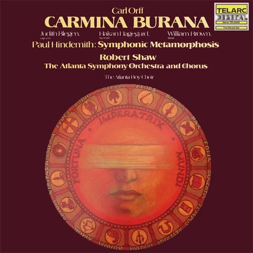 Orff & Hindemith Carmina Burana & Symphonic Metamorphosis 180g 2LP Scratch & Dent 1