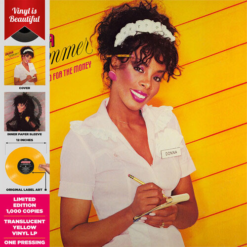 Donna Summer She Works Hard For The Money LP (Translucent Yellow Vinyl)