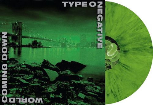 Type O Negative World Coming Down 180g 2LP (Green & Black Mixed Vinyl) 2
