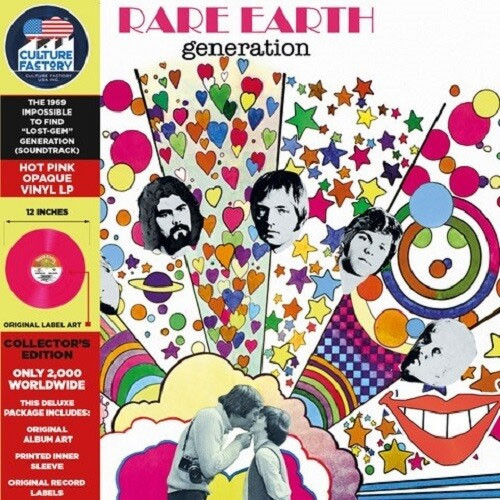 Rare Earth Generation Soundtrack LP (Hot Pink Vinyl) 1