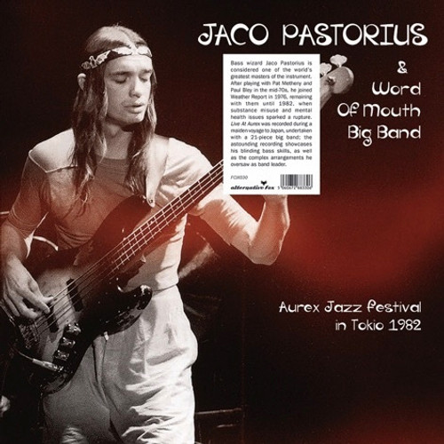 Jaco Pastorius & Word of Mouth Big Band Aurex Jazz Festival in Tokyo 1982 LP