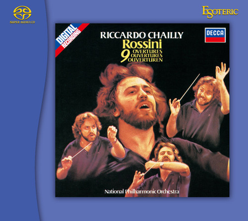 Riccardo Chailly Rossini 9 Overtures Hybrid Stereo Japanese Import SACD