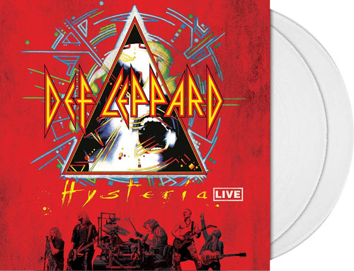 Def Leppard Hysteria Live (O2 in London) 180g 2LP (Crystal Clear Vinyl) 1