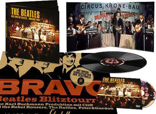 The Beatles Das Sind Die Beatles...Munchen 1966 Hand-Numbered Limited Edition Import 10" LP, DVD & Book Set 2