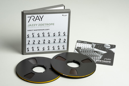 7RAY Jazzy Zoetrope: Studio & Live Recording Master Quality Reel To Reel Tape (2 Reels)