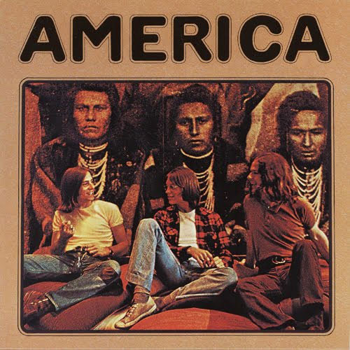 America America Numbered Limited Edition 180g Import LP (Flaming Gold Vinyl) 1