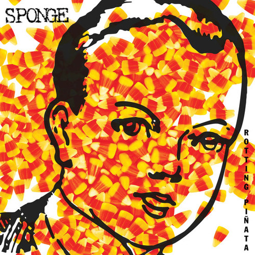 Sponge Rotting Pinata 180g LP (White w/Yellow & Orange Splatter Vinyl)