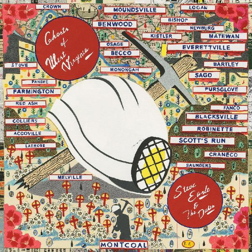 Steve Earle & The Dukes Ghosts of West Virginia LP (Mono) 1