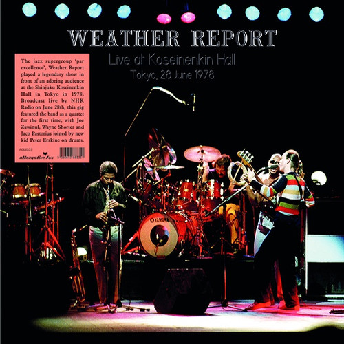 Weather Report Live at Shinjuku Koseinenkin Hall, Tokyo 28 June 1978 2LP 1